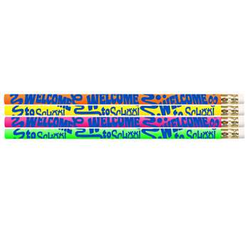 Welcome To School 12Pk Motivational Fun Pencils By Musgrave Pencil