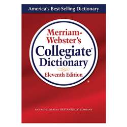 Merriam Websters Collegiate Dictionary 11Th Ed Laminated By Merriam-Webster