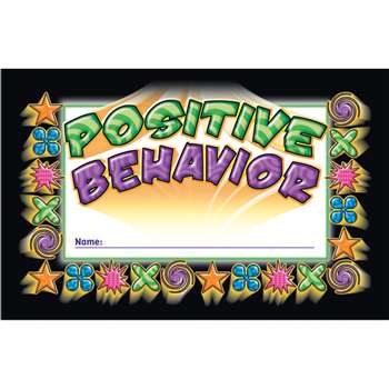 Incentive Punch Cards Positive Behavior 36/Pk By North Star Teacher Resource