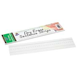 Dry Erase Sentence Strips White 3 X 12 By Pacon