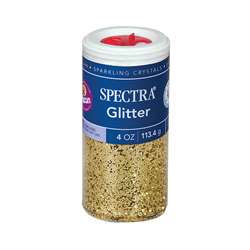 Glitter 4Oz Gold By Pacon