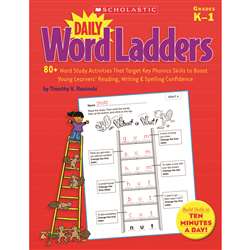Daily Word Ladders Gr K-1 By Scholastic Books Trade