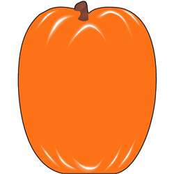 Notepad Large Pumpkin By Shapes Etc