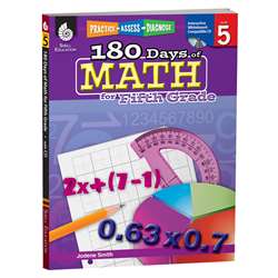 180 Days Of Math Gr 5 By Shell Education