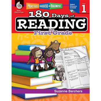 180 Days Of Reading Book For First Grade By Shell Education