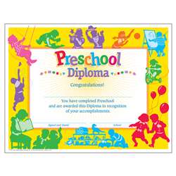 Classic Diploma Preschool 30/Pk 8-1/2 X 11 By Trend Enterprises