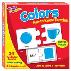 Puzzle Colors By Trend Enterprises