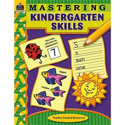 Mastering Kindergarten Skills By Teacher Created Resources