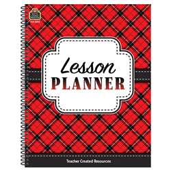 Plaid Lesson Planner, TCR8296