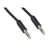 10A1-02150 50ft Slim Mold Aux Cable 3.5mm Stereo Male to 3.5mm Stereo Male