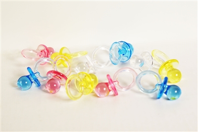 1-1/4" 1.25" Plastic Pacifiers Baby Shower Game Party Decoration Favors