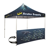 Tent half wall dye-sublimation double-sided kit