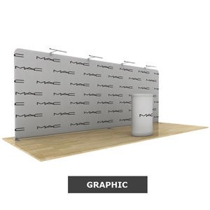 Graphic Wave Tube 20' straight double-sided