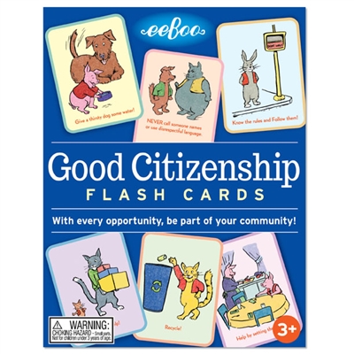 Got Special KIDS|Eeboo Good Citizenship Flash Cards