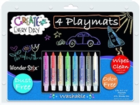 Got Special KIDS|Wonder Stix Placemat Kit Black Board