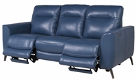 Sansa Ocean Leather Sofa