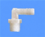 1/4" NPT to 3/8" barb plastic elbow TSD933-13