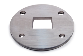 316 Stainless Steel Flange 3 15/16" and 1 19/32" by 1 19/32 hole