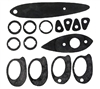 1955 1956 1957 Chevy Paint Gaskets, 2-Dr