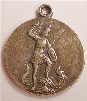 St Michael Medal, Our Lady of Remedies 1 1/4"