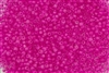 11/0 Matsuno Japanese Seed Beads - Milky Blaze Pink Frosted #F209D