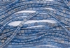 CzechMates 6mm Tiles Czech Glass Beads - Azurite Blue Halo T201