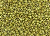 6/0 Toho Japanese Seed Beads - Hybrid Frosted Sour Apple Picasso #Y310F