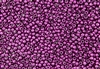 8/0 Toho Japanese Seed Beads - Hybrid ColorTrends Metallic Satin Pink Yarrow #YPS0081