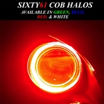 Honda VTX1300 COB LED Halos Single Kit