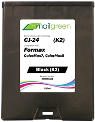 Formax Compatible CJ-24 Black Ink Cartridge for ColorMax7 and ColorMax8 Memjet Printers