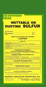 Wettable or Dusting Sulfur - 5 Lbs.