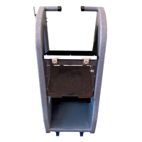 Auto Meter Products, Inc. ES-11 Deluxe Equipment Stand with Front Casters and Bottom Compartment