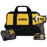 DeWaltÂ® ATOMIC 20V MAX Brushless Cordless Compact 1/4 in. Impact Driver w/ (1) Battery Kit