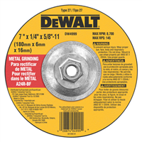 7"X1/4"X5/8" 11 Dcw Metal - Shop Dewalt Tools Online