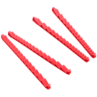 30 Tool 'No-Slip' Low Profile Wrench Rails, Red