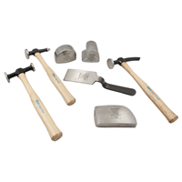 7-Piece Body and Fender Repair Set with Hickory Handles