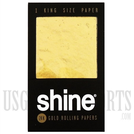 CP-205 Shine | 24K Gold Rolling Papers | 1 King Size Paper