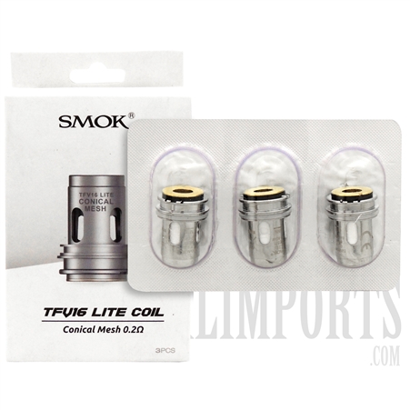 VPEN-1104 SMOK TFV16 Lite Coil Replacement Coils | Conical Mesh 0.2ohm | 3 Pieces