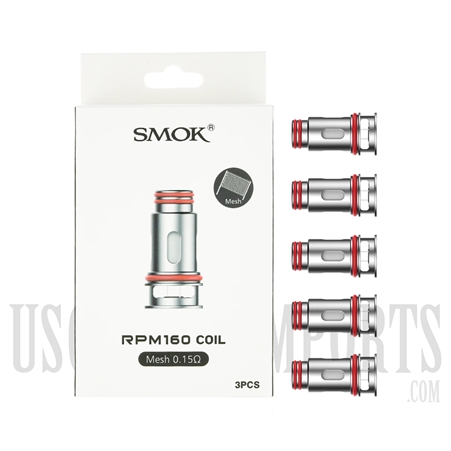 VPEN-2165198 SMOK RPM 160 Coils. Meshed 0.15ohm. 3 Pieces