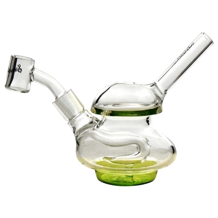 WP-2356 5.5" Shelby Glass Water Pipe | Dome Perc + Stemless | Showerhead | Cup