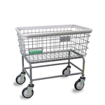 R&B Wire Antimicrobial Large Capacity Laundry Cart # 200F/ANTI