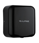 Alpine 400-10 110V Hemlock High Speed 10 second Automatic Sensor Commercial Hand Dryer, Surface Mount-Black