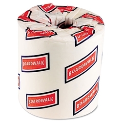 Boardwalk&reg; Bath Tissue, Two-Ply, 500 Sheets/Roll, White, 96 Rolls/Case # BWK6180