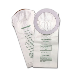 10-Quart Micro-Lined Filter Bags for Mosquito Super Vac Super HEPA BP, 100 (10 / 10 packs), OEM #900-0032, 900-0003, GK-S-Coach-2