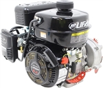 LIFAN LF160F-AHQ Engine 4 HP Horizontal Shaft Recoil Start Engine w/6:1 Gear Reduction,  LF160F-AHQ