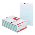 Universal Colored Perforated Note Pads, Wide Rule, 5 x 