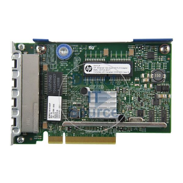 HP 634025-001 - 1GB PCI-E 4-Port Ethernet 331FLR Network Adapter