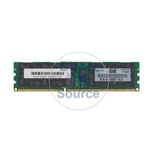 HP 647897-B21 - 8GB DDR3 PC3-10600 ECC Registered 240 Pins Memory