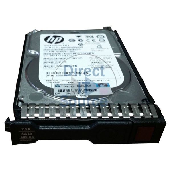 HP 656107-001 - 500GB 7.2K SATA 6.0Gbps 2.5" Hard Drive