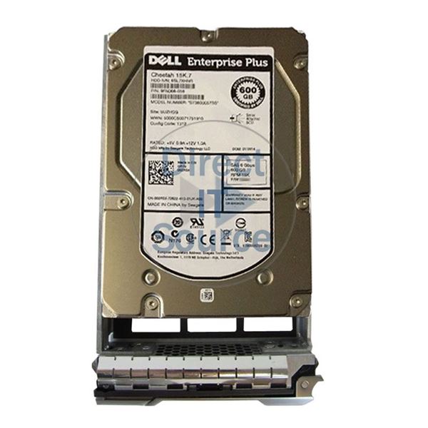 Dell 9FN066-058 - 600GB 15K SAS 6.0Gbps 3.5" 16MB Cache Hard Drive